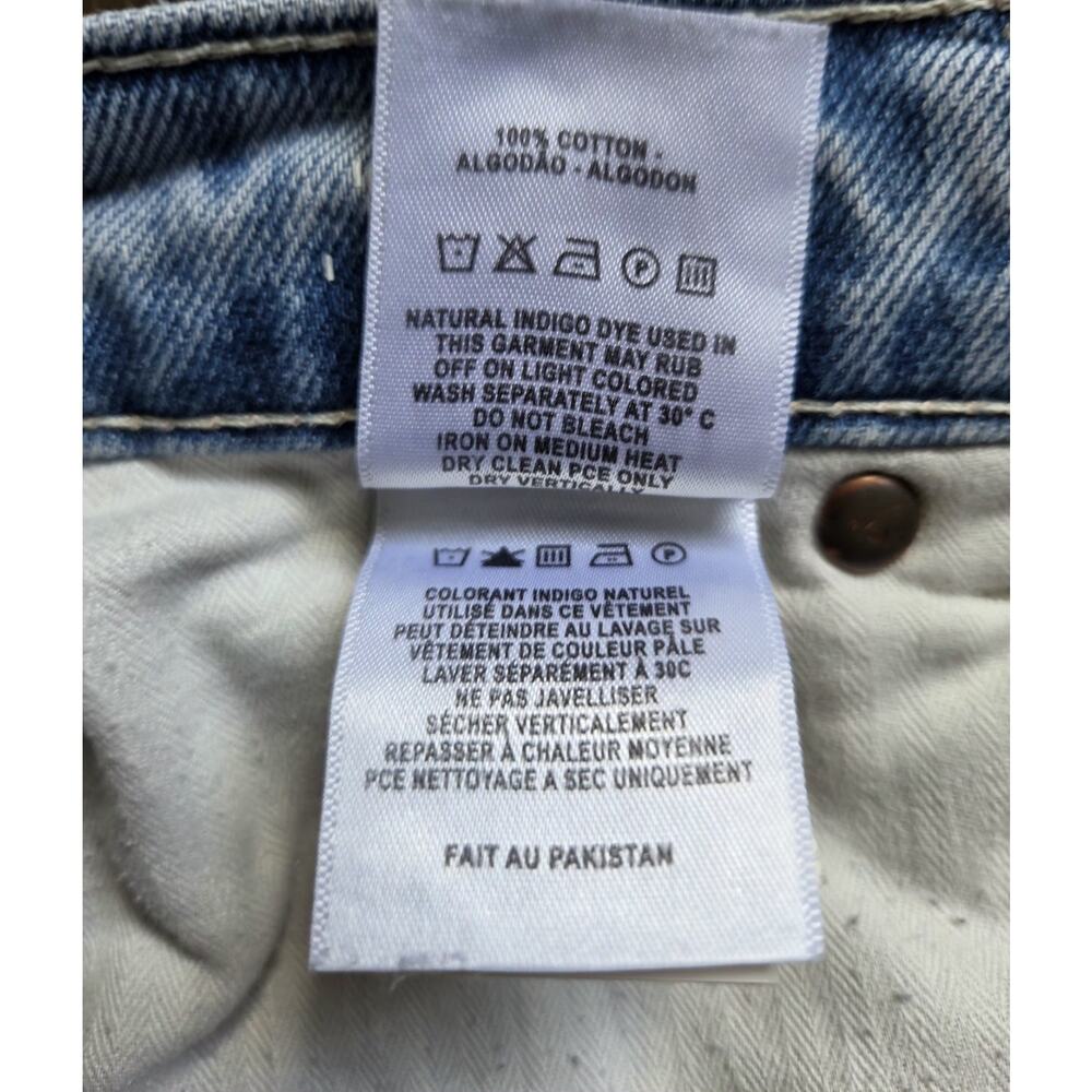 DL1961 Ilia Barrel Jeans Low Rise Relaxed Baggy Y2K Aged Mid Denim Size 31 - Picture 7 of 13